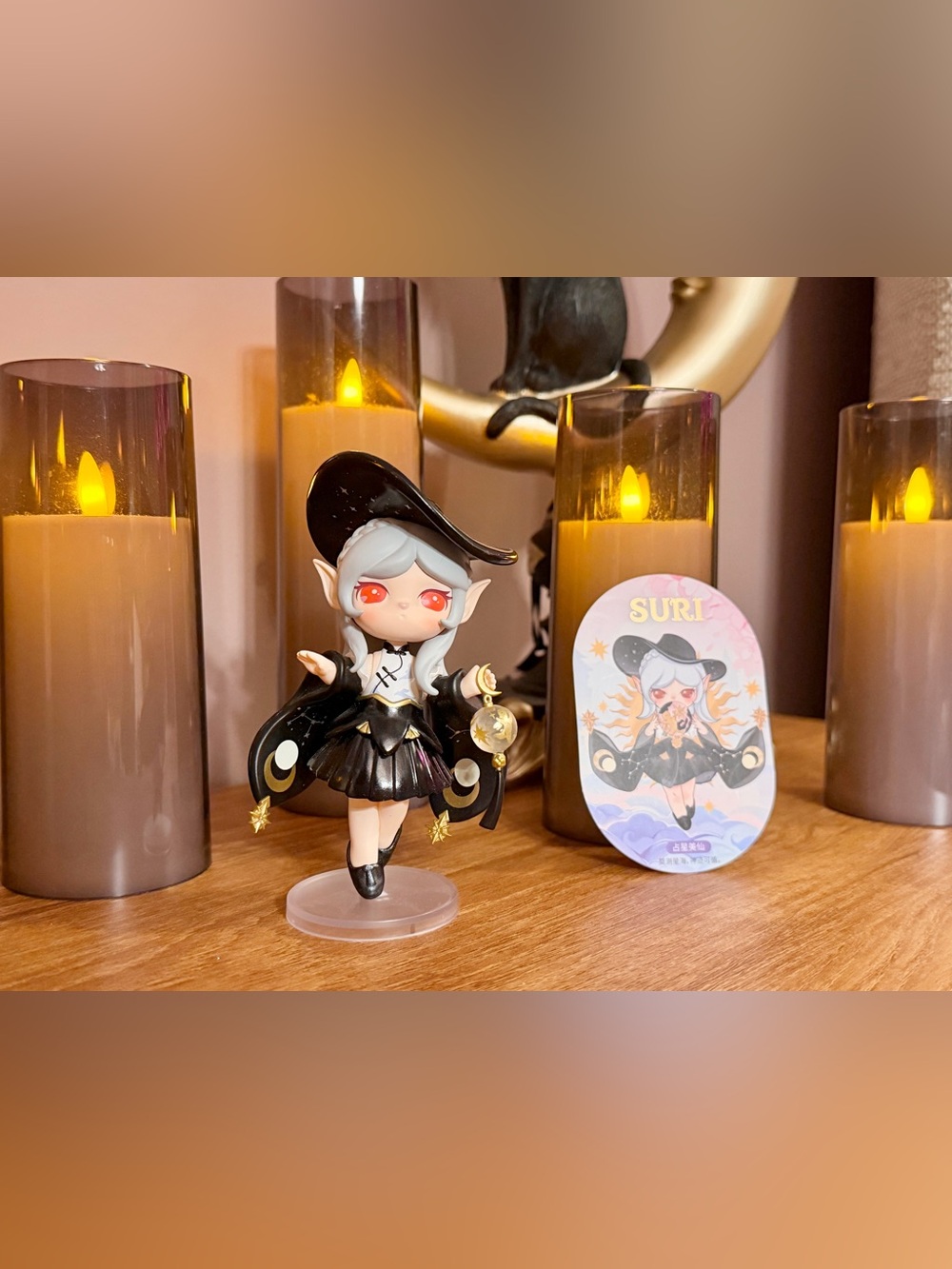 Suri Halloween Blind Box-Peach Blossom Nine Elves Series Astrologer Fairy
